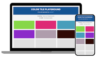 Color Tile Playground
